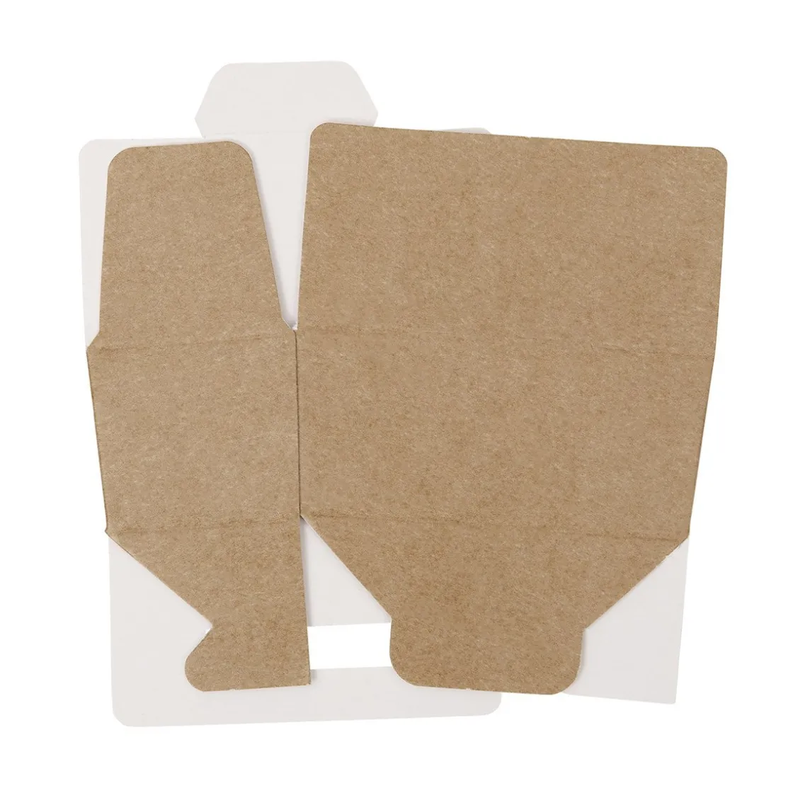 BrandNewCake Bonbondoosje Kraft -2 bonbons- 25 stuks* Chocolade Verpakkingen|Bonbon Doosjes