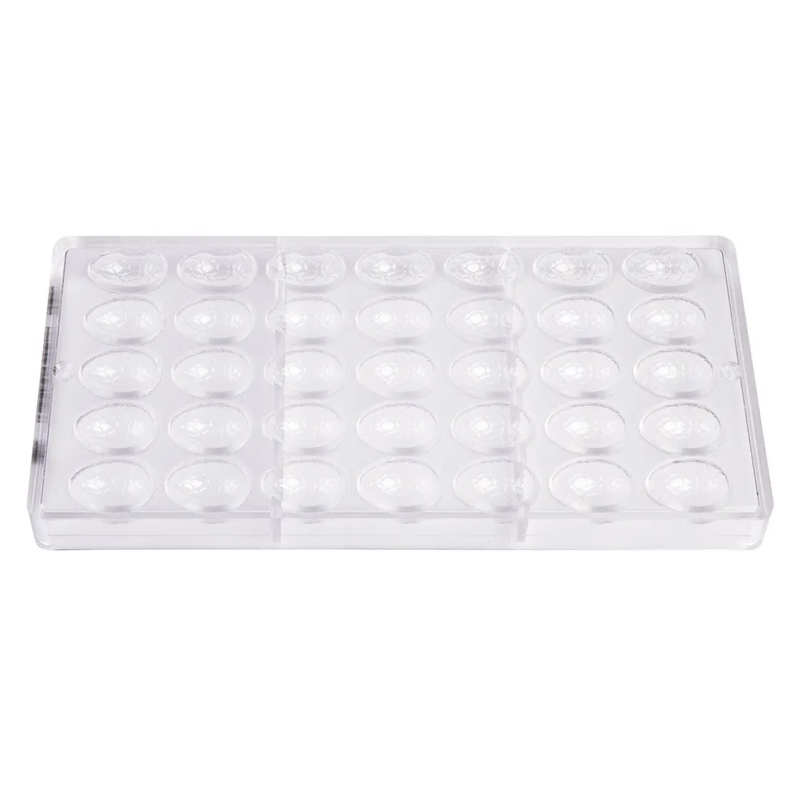 Chocolate World Bonbonvorm Ei Kroko (35x) 29x21x10mm* Bonbonvormen