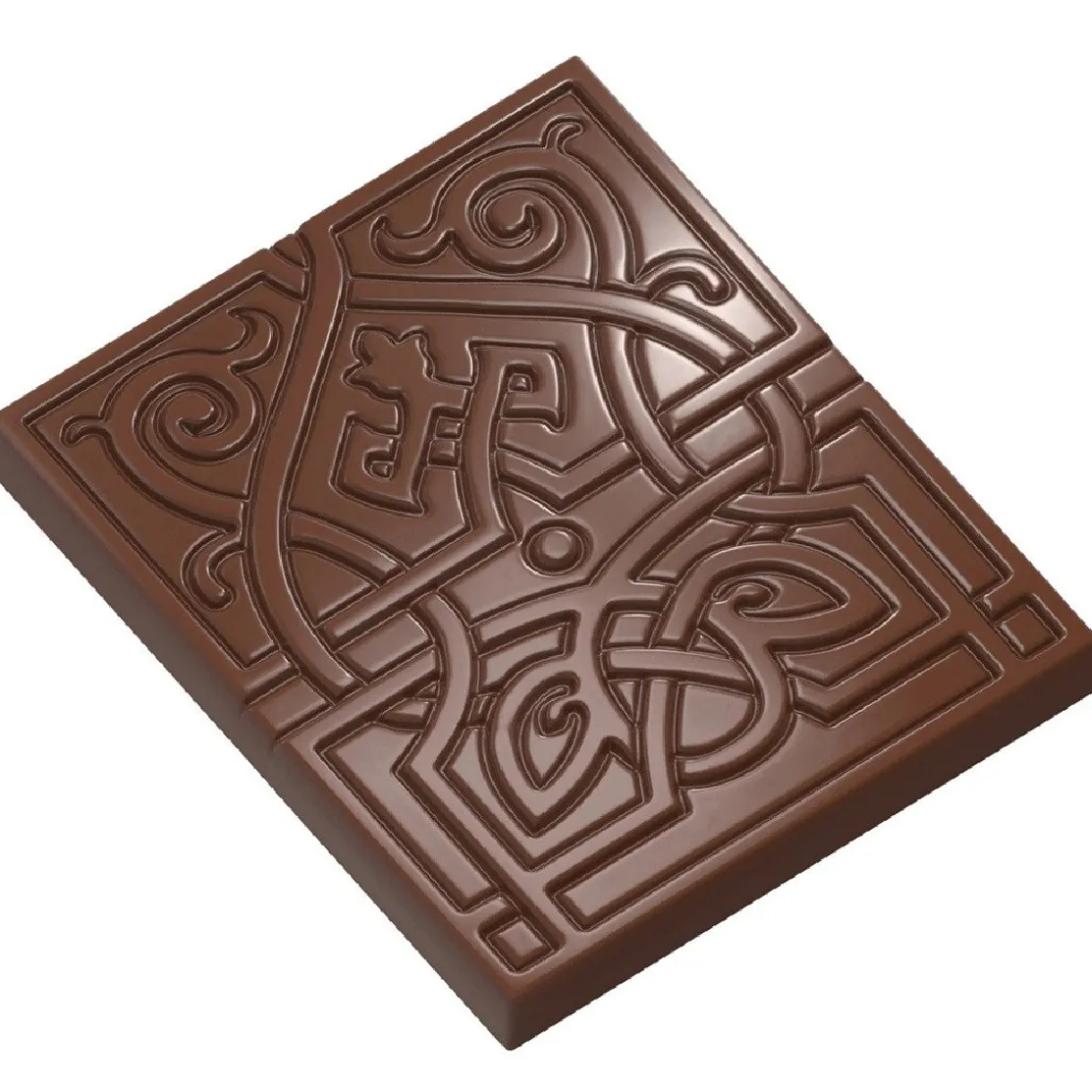 Chocolate World Bonbonvorm Karak Oosters (10x) 50x41x4mm*** Bonbonvormen