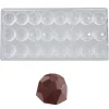 Chocolate World Bonbonvorm Diamantje (24x) 28,5x18 mm* Bonbonvormen