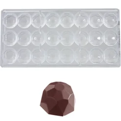 Chocolate World Bonbonvorm Diamantje (24x) 28,5x18 mm* Bonbonvormen
