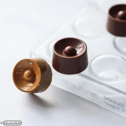 Chocolate World Bonbonvorm The Circle Nick Kunst (21x) 30mm* Bonbonvormen