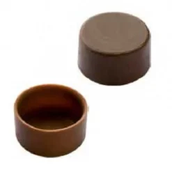 Chocolate World Bonbonvorm Ronde Schelp (24x) 28x13 mm* Bonbonvormen
