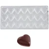 Chocolate World Bonbonvorm Hart (21x) 33x33x11 mm* Bonbonvormen