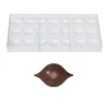 Chocolate World Bonbonvorm Praline Curve (21x) 45x28x14mm* Bonbonvormen