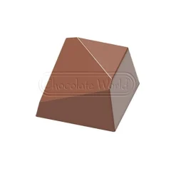Chocolate World Bonbonvorm Diagonaal (21x) 28x28x17,5 mm*** Bonbonvormen