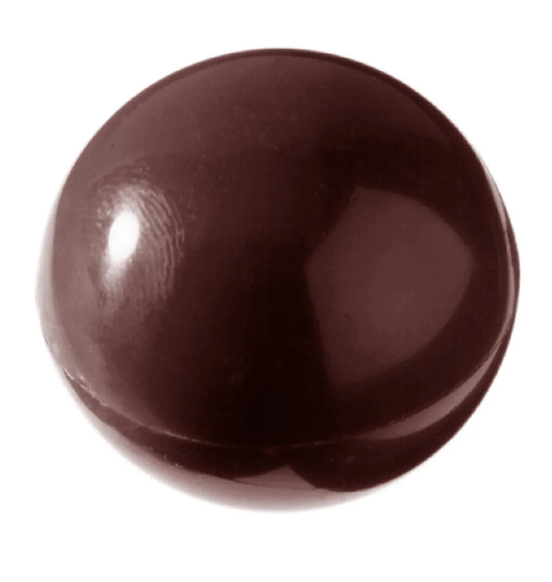 Chocolate World Bonbonvorm Halve Bol (15x) Ø38x19mm* Bonbonvormen