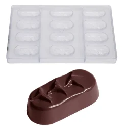 Chocolate World Bonbonvorm Overtrek Klein (12x) 60x29x19mm* Bonbonvormen