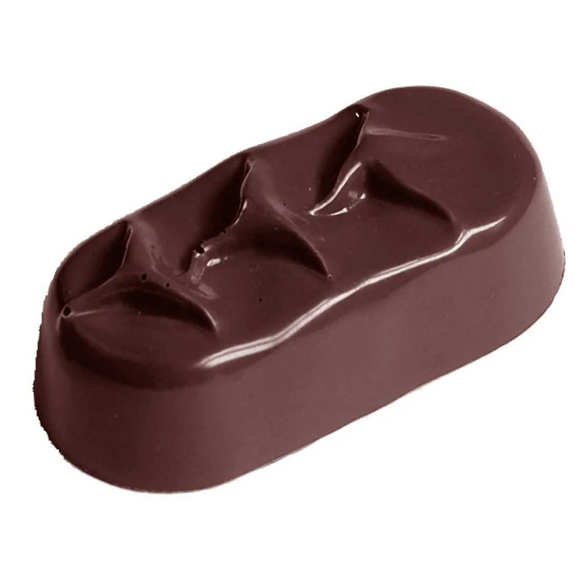 Chocolate World Bonbonvorm Overtrek Klein (12x) 60x29x19mm* Bonbonvormen