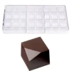 Chocolate World Bonbonvorm Kubus Forgey (24x) 23x20mm* Bonbonvormen