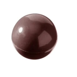 Chocolate World Bonbonvorm GL Bol (24x) Ø30mm.*** Bonbonvormen