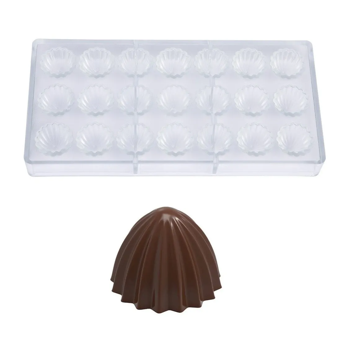 Chocolate World Bonbonvorm The Juicer (21x) 30x24mm* Bonbonvormen