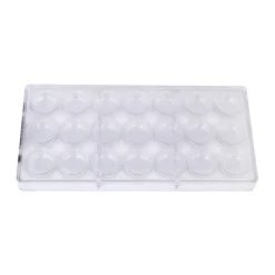 Chocolate World Bonbonvorm Praline Kroon (21x) Ø30,5x16mm* Bonbonvormen