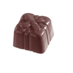 Chocolate World Bonbonvorm GL Cadeautje (28x) 25x24,5x16mm*** Bonbonvormen