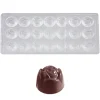Chocolate World Bonbonvorm Roos (21x) 28x20 mm* Bonbonvormen