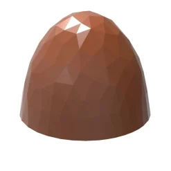 Chocolate World Bonbonvorm Kogel Facet (24x) 26x22mm* Bonbonvormen