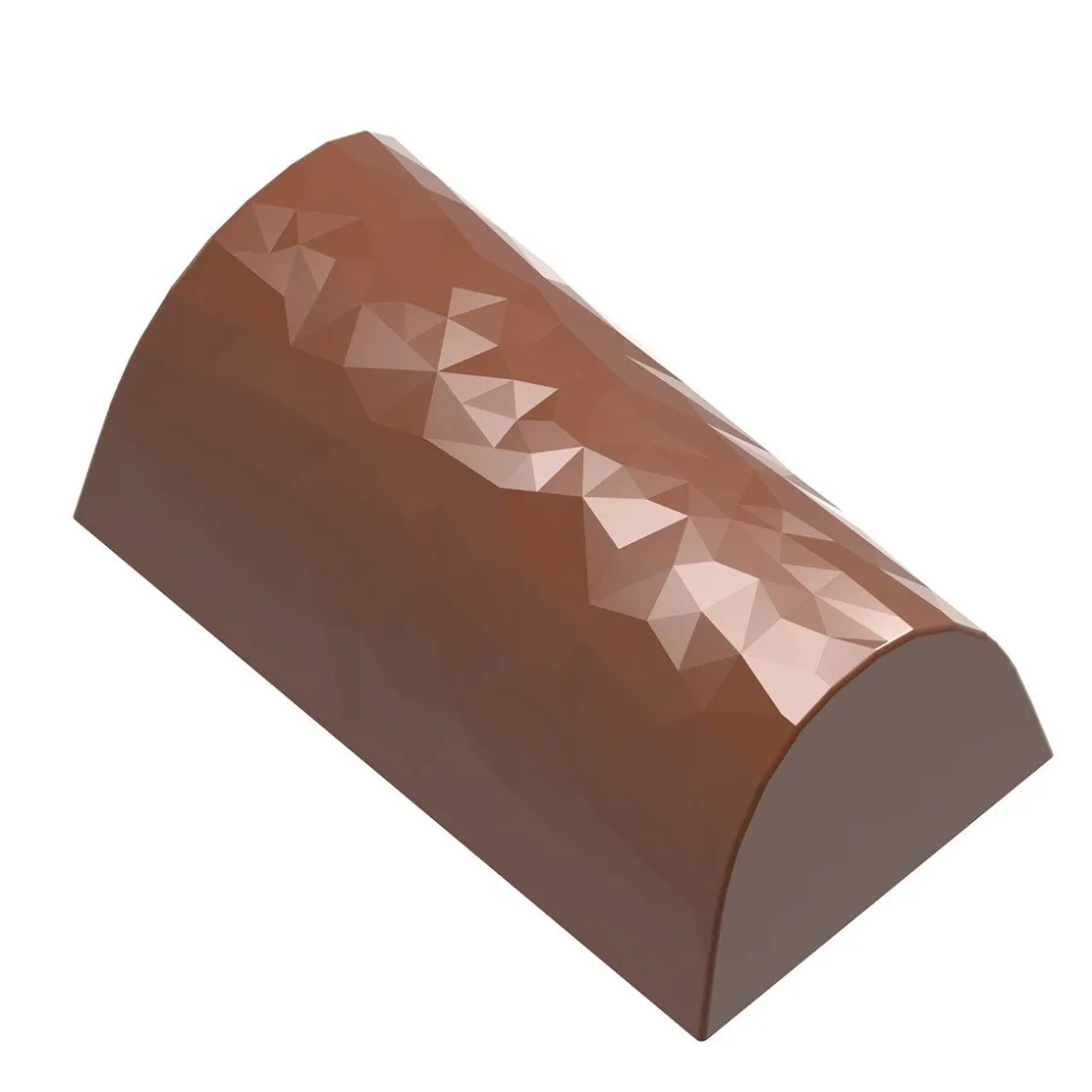 Chocolate World Bonbonvorm Buche Facet (24x) 36x20x15mm* Bonbonvormen