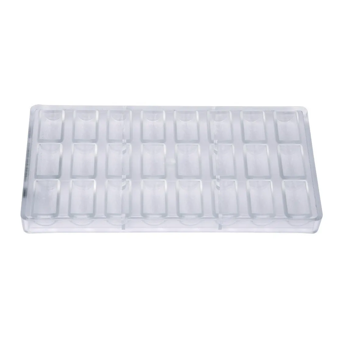 Chocolate World Bonbonvorm Buche Facet (24x) 36x20x15mm* Bonbonvormen