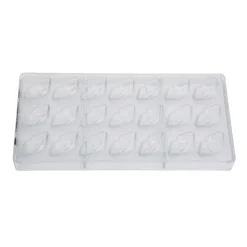 Chocolate World Bonbonvorm Lippen Facet (21x) 42x21x15mm* Bonbonvormen