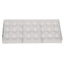 Chocolate World Bonbonvorm Eitje Kristal (24x) 33x23x11mm* Bonbonvormen