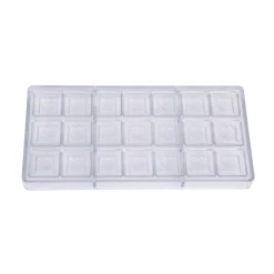 Chocolate World Bonbonvorm Hart Caraque (21x) 32x5mm* Bonbonvormen