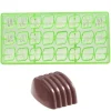 Chocolate World Bonbonvorm GL Boog (24x) 30x27x19mm*** Bonbonvormen