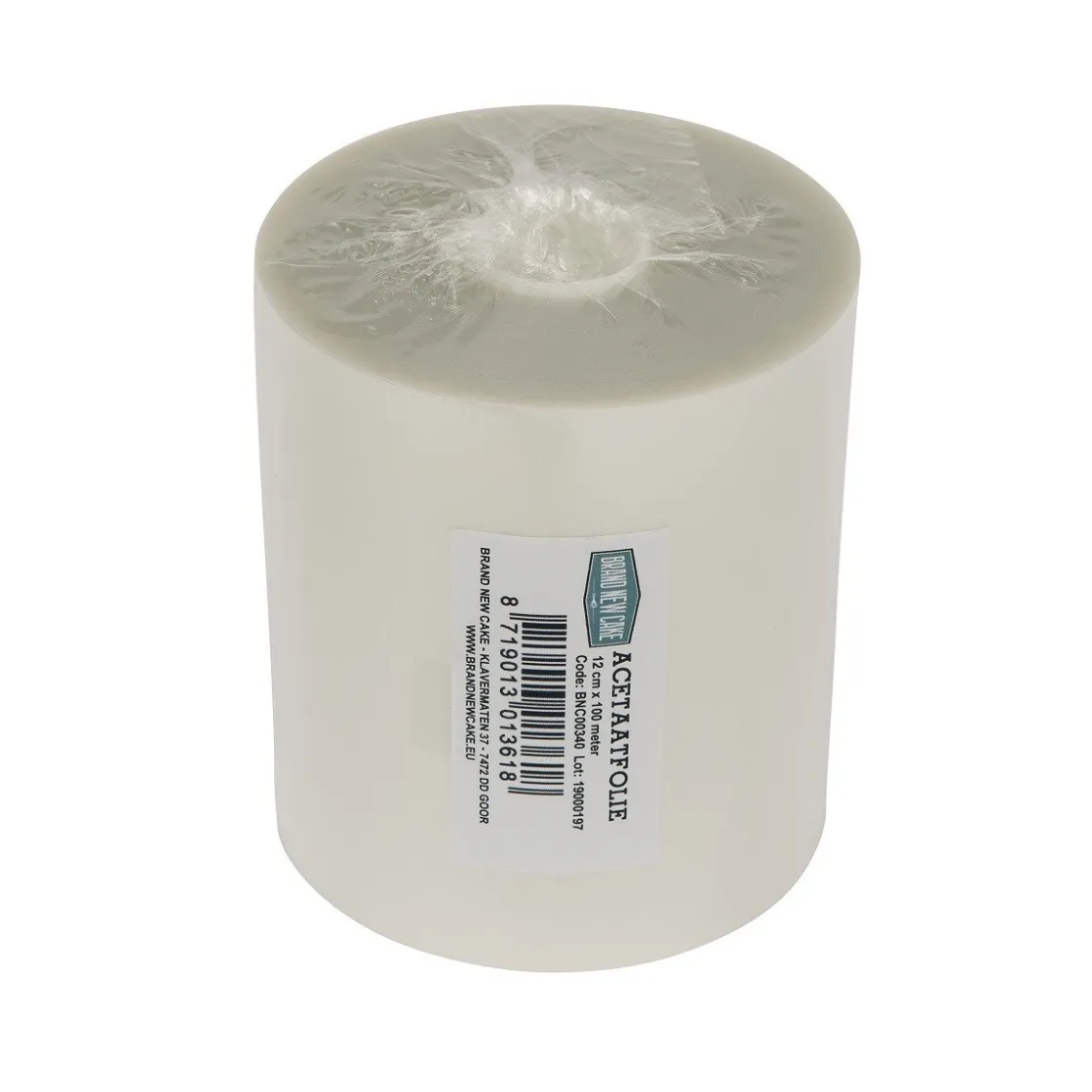 BrandNewCake Acetaatfolie rol 12 cm x 100 m* Foliën|Banket En Dessertvormen