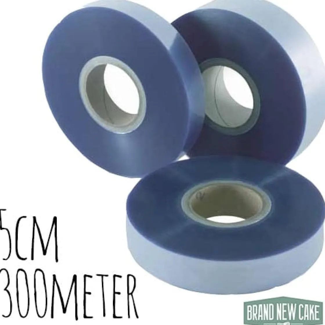 BrandNewCake Acetaatfolie rol 5 cm x 300 m*** Foliën|Banket En Dessertvormen