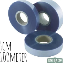 BrandNewCake Acetaatfolie rol 4 cm x 100 m* Foliën|Banket En Dessertvormen