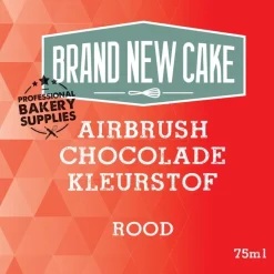 BrandNewCake Airbrush Choco Kleurstof Rood 75ml* Airbrush|Vloeibare Kleurstoffen