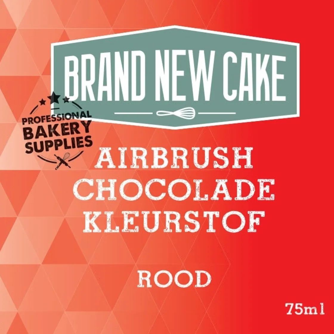 BrandNewCake Airbrush Choco Kleurstof Rood 75ml* Airbrush|Vloeibare Kleurstoffen