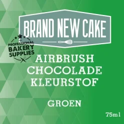 BrandNewCake Airbrush Choco Kleurstof Groen 75ml* Airbrush|Vloeibare Kleurstoffen