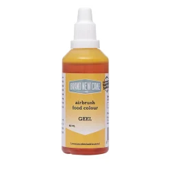 BrandNewCake Airbrush Kleurstof Geel 60ml* Airbrush|Vloeibare Kleurstoffen