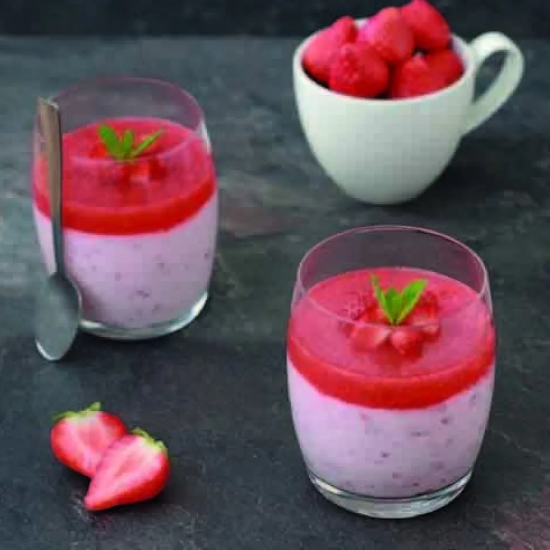 BrandNewCake Bavaroise poeder Aardbei 150gr.* Dessertmixen|Bavarois