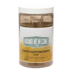 BrandNewCake Cacao Glitterpoeder Goud 150g* Cacaoproducten|Eetbare Strooisels