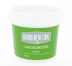 BrandNewCake Cacaoboter gekleurd Groen 200g* Chocolade Kleurstoffen|Chocolade Kleurstoffen