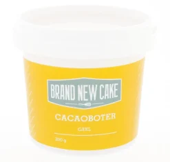 BrandNewCake Cacaoboter gekleurd Geel 200g* Chocolade Kleurstoffen|Chocolade Kleurstoffen