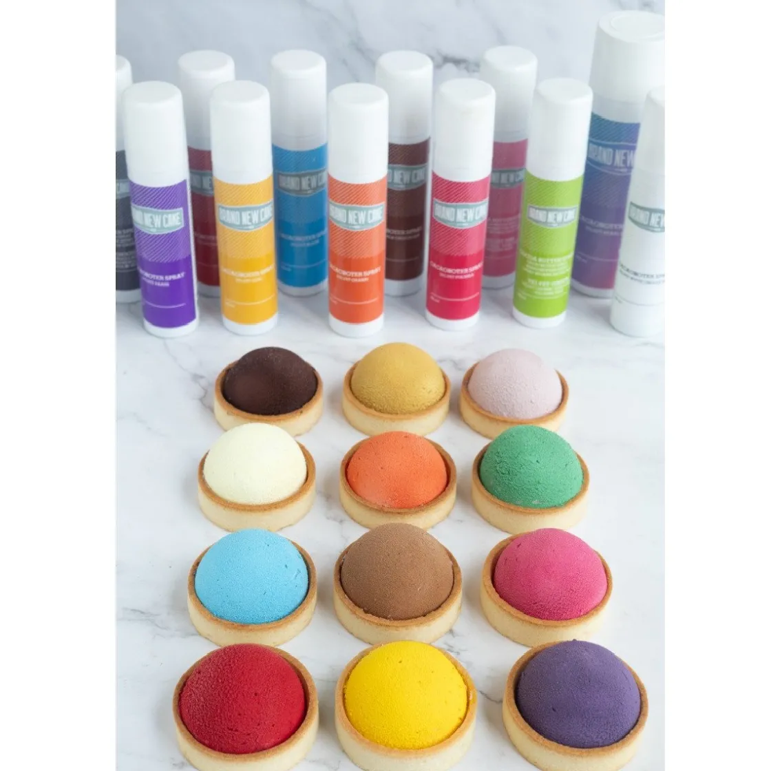 BrandNewCake Cacaoboter spray Velvet Blauw 100ml* Spray Kleurstoffen