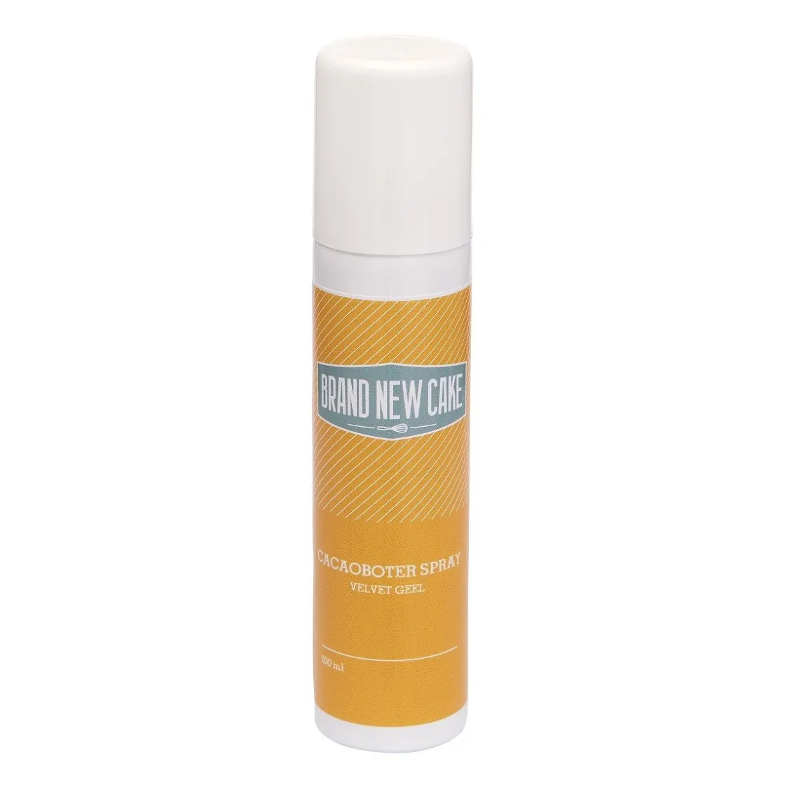 BrandNewCake Cacaoboter spray Velvet Geel 100ml* Spray Kleurstoffen