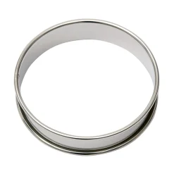 BrandNewCake Cakering met Kraalrand Ø8x2cm* Dessertringen|Ronde Bakvormen