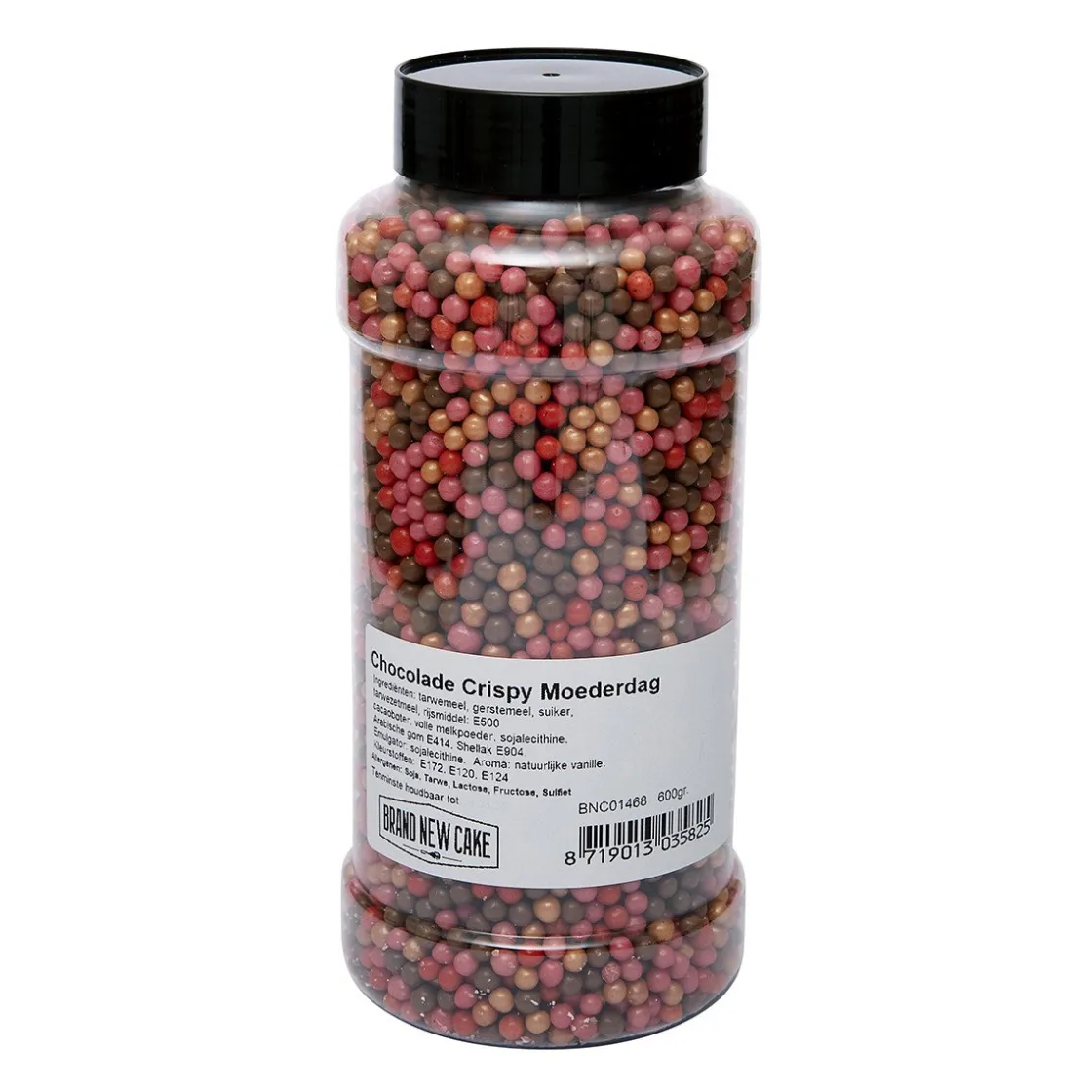 BrandNewCake Chocolade Crispy Parels Moederdag 600g* Chocolade Decoraties|Ijsdips