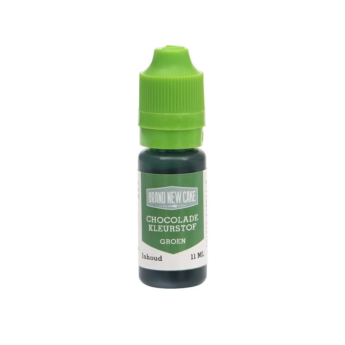 BrandNewCake Chocolade Kleurstof Groen 11ml* Chocolade Kleurstoffen|Chocolade Kleurstoffen