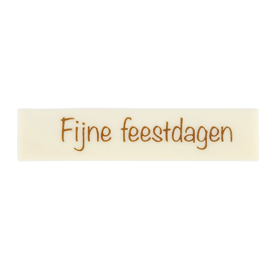 BrandNewCake Chocoladedecoratie Fijne Feestdagen Wit 120st* Chocolade Decoraties|Chocolade Decoraties