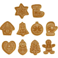 BrandNewCake Chocoladedecoratie Kerst Assortiment 140st* Figuur Decoraties|Chocolade Decoraties