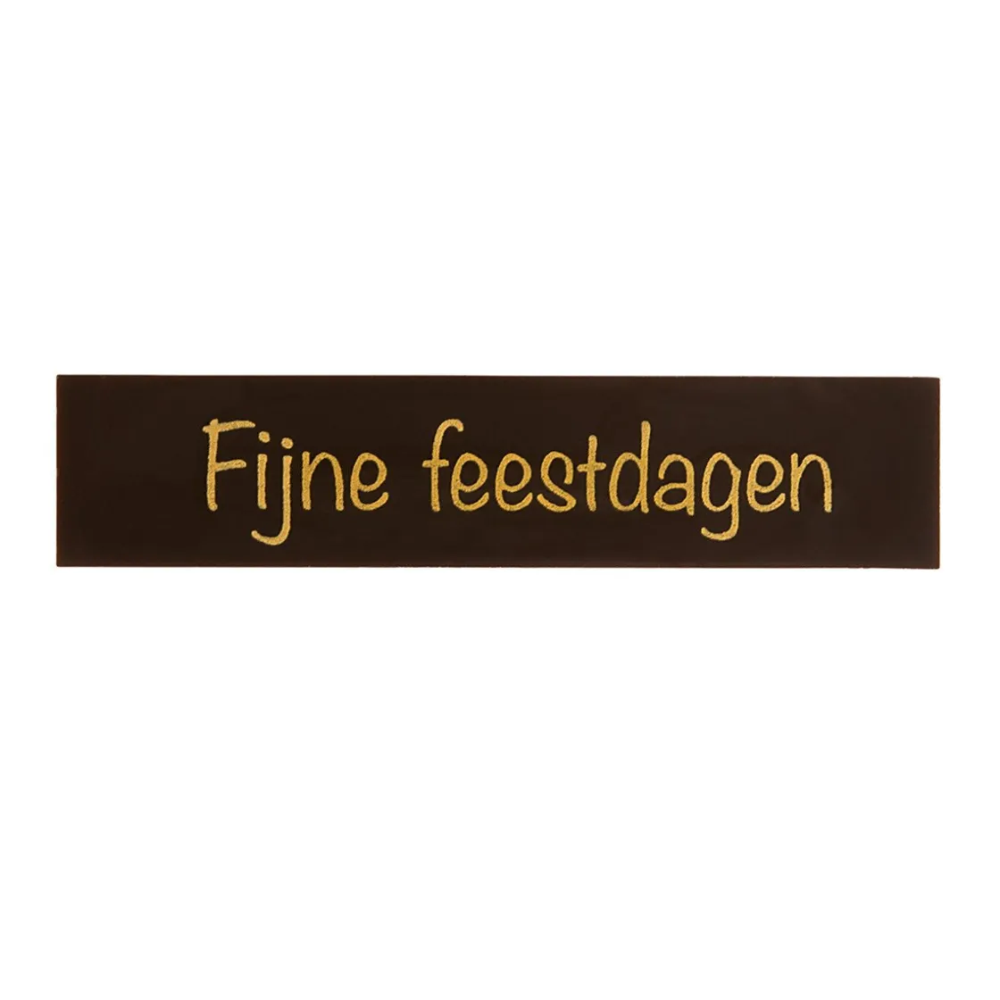 BrandNewCake Chocoladedecoratie Fijne Feestdagen Puur 120st* Smaakstrips En Schildjes|Chocolade Decoraties