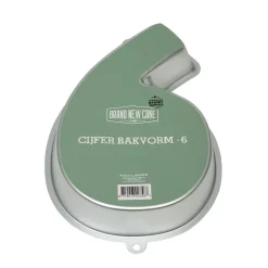 BrandNewCake Cijfer Bakvorm #6* Speciale Bakvormen