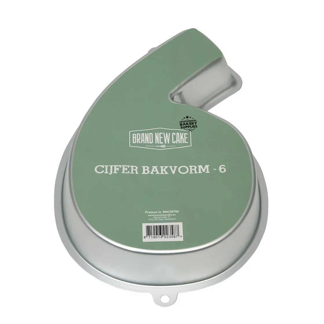 BrandNewCake Cijfer Bakvorm #6* Speciale Bakvormen