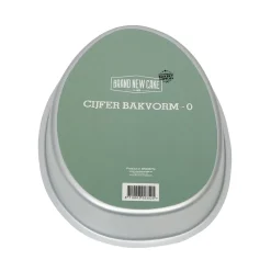 BrandNewCake Cijfer Bakvorm #0* Speciale Bakvormen