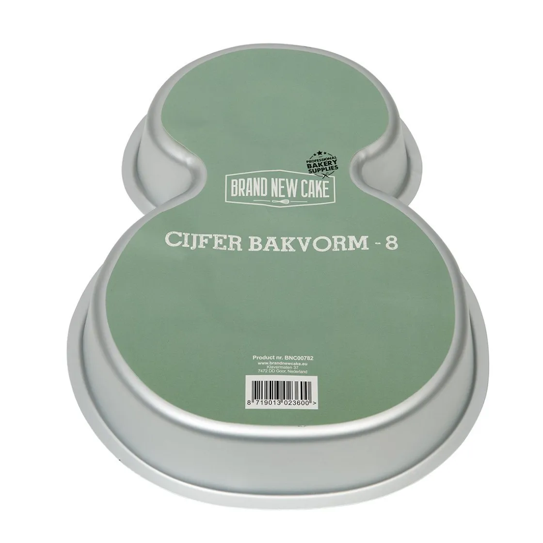 BrandNewCake Cijfer Bakvorm #8* Speciale Bakvormen