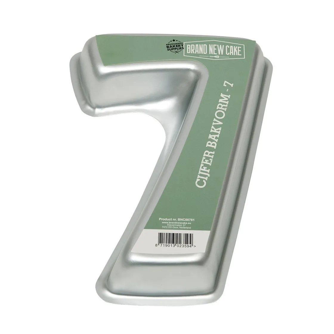 BrandNewCake Cijfer Bakvorm #7* Speciale Bakvormen